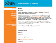 Tablet Screenshot of knogle.patologi.org